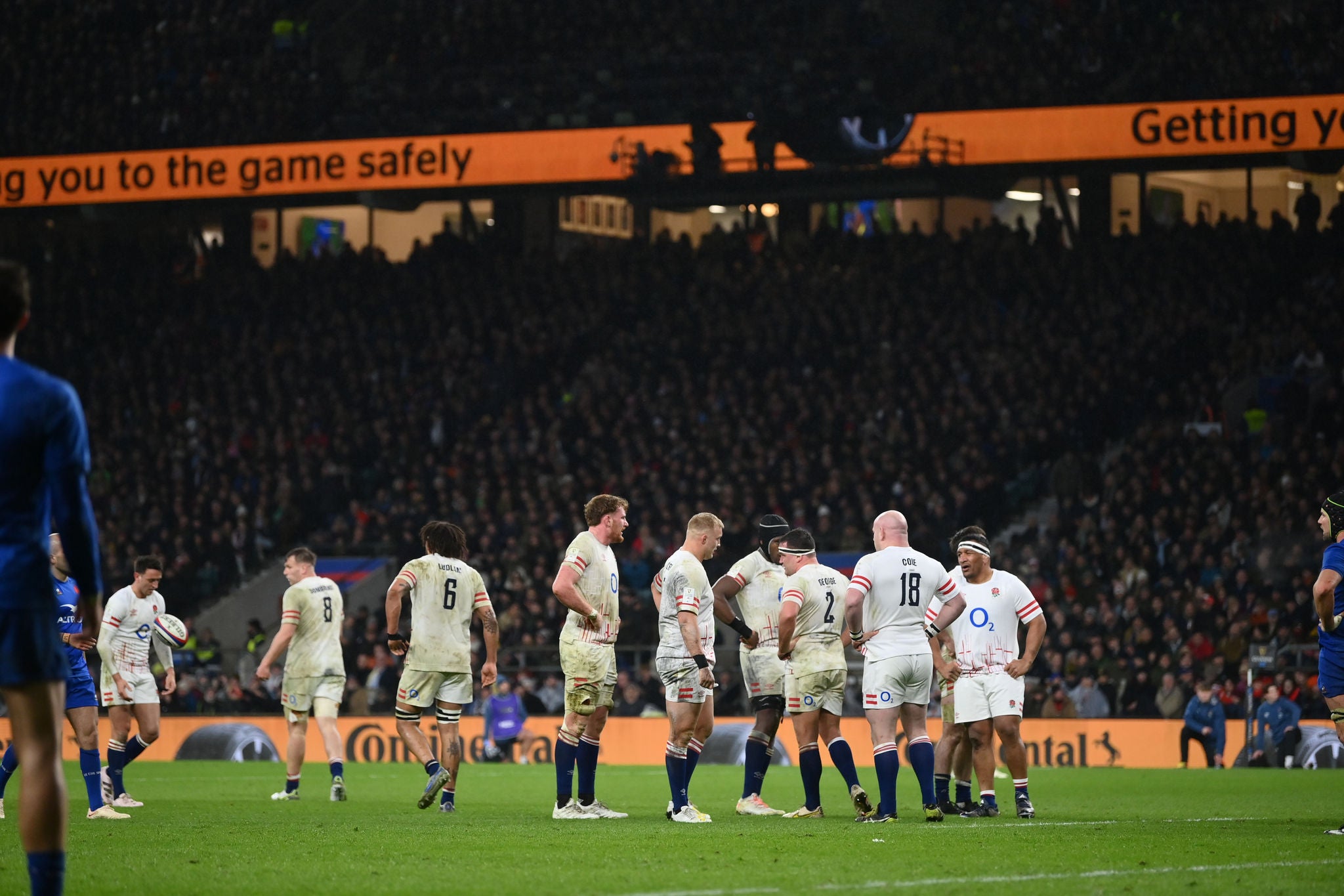 LONDON, ENGLAND - MARCH 11: Continental  during the Six Nations Rugby match between England and France at Twickenham Stadium on March 11, 2023 in London, England. (Photo by Dan Mullan - RFU/The RFU Collection via Getty Images)